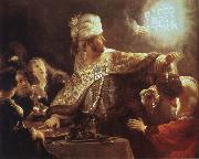REMBRANDT Harmenszoon van Rijn Belshazzar-s Feast Sweden oil painting artist